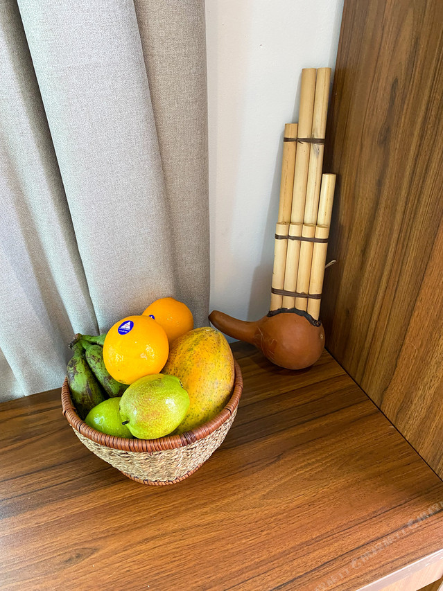 Welcome fruit basket Pavalintang Resort
