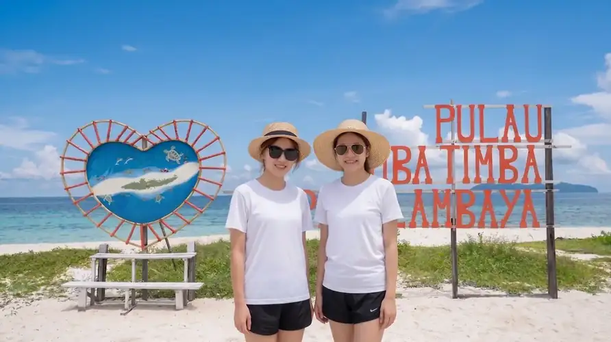 Enjoying the beautiful Pulau Timba Timba with Pavalintang Resort in the Celebes Sea